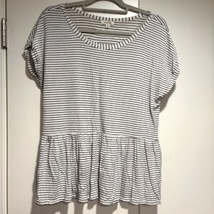 Max Studio peplum top